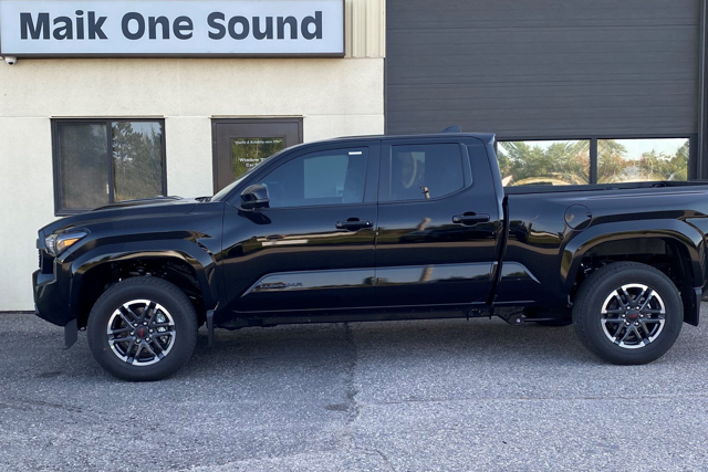 Toyota 2024 Tacoma with professional window tint in North Bay